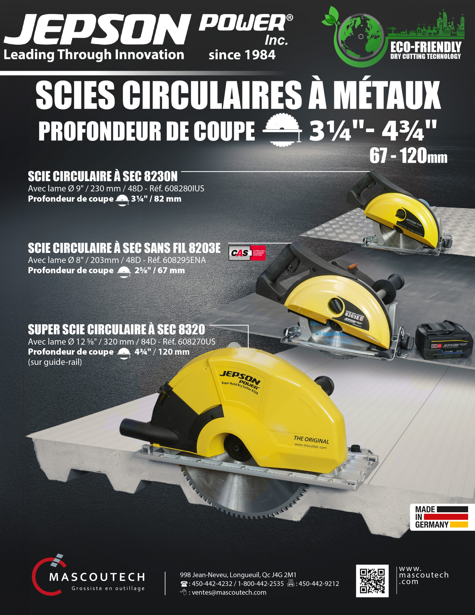 flyer 5 scies Jepson fr-1